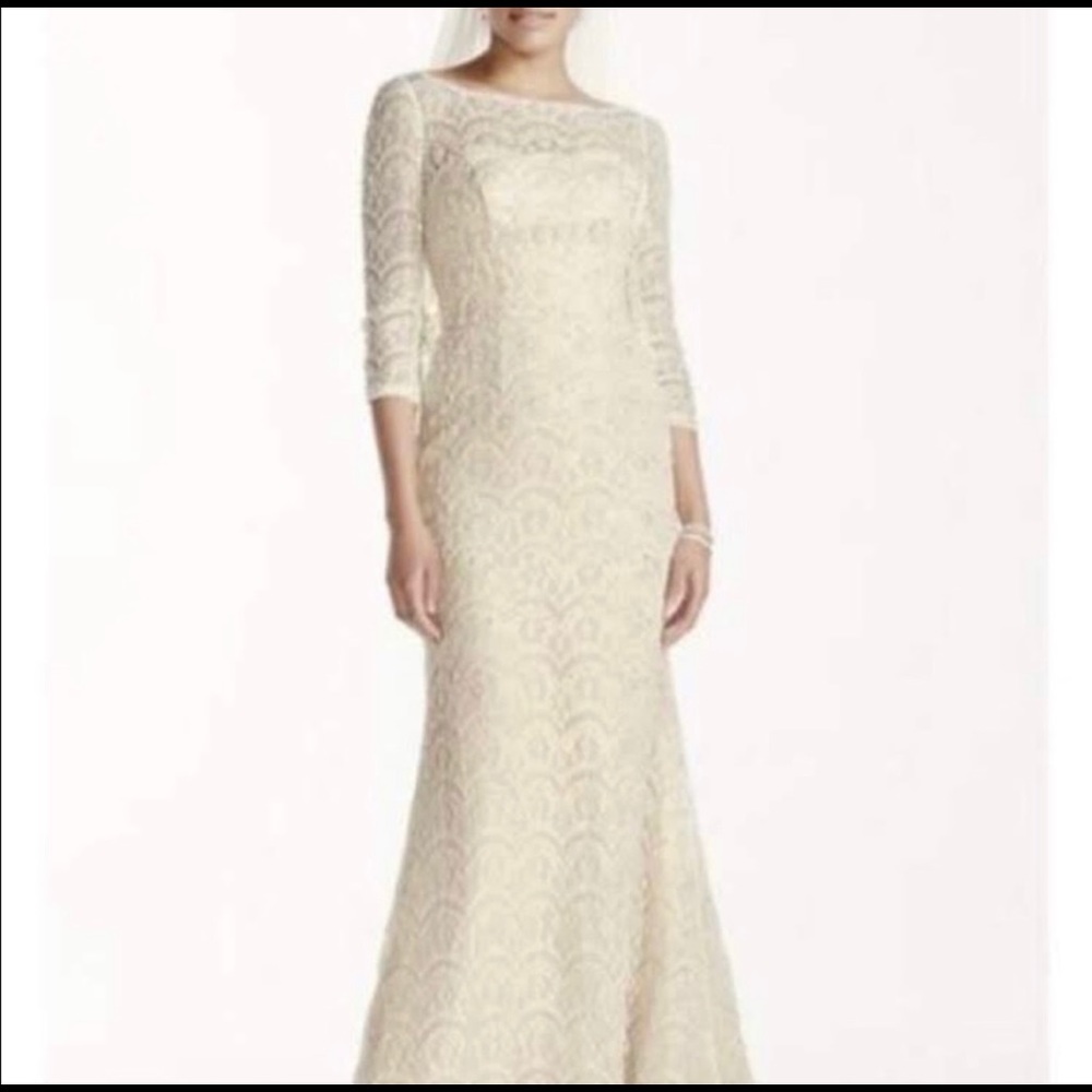 Oleg Cassini wedding dress